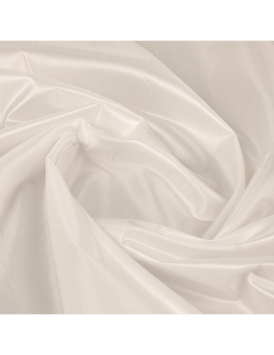 Tissu doublure uni blanc