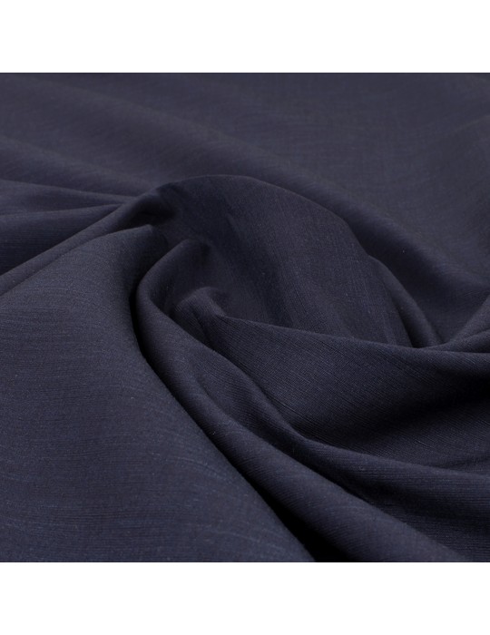 Tissu coton uni navy