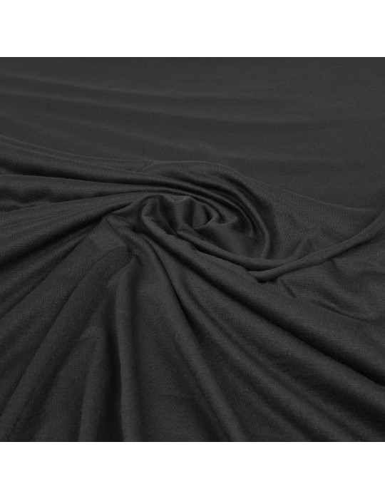 Coupon jersey uni noir 300 x 150 cm