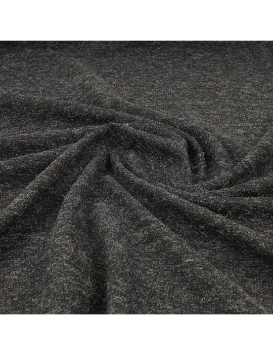 Tissu jersey polyester/acrylique noir