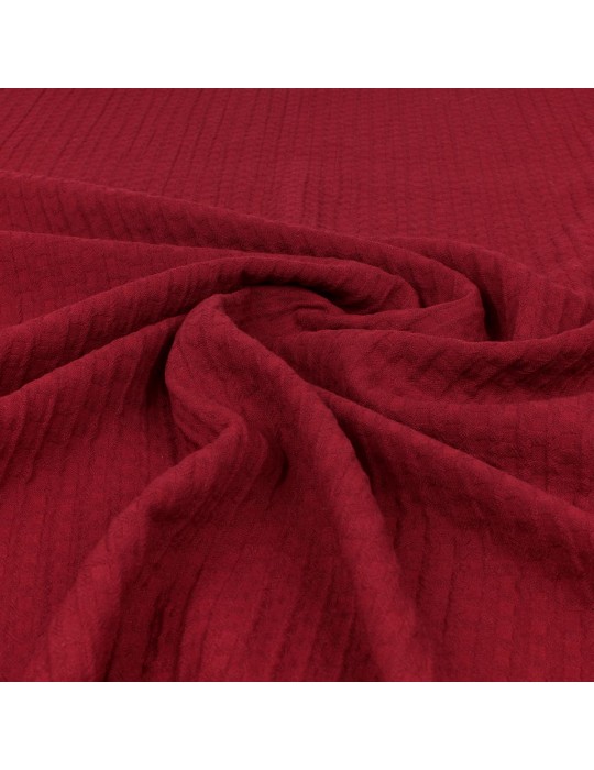 Coupon habillement laine rouge 150 x 140 cm