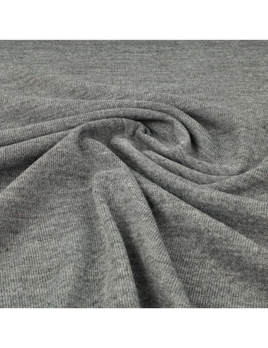 Tissu jersey gris chiné