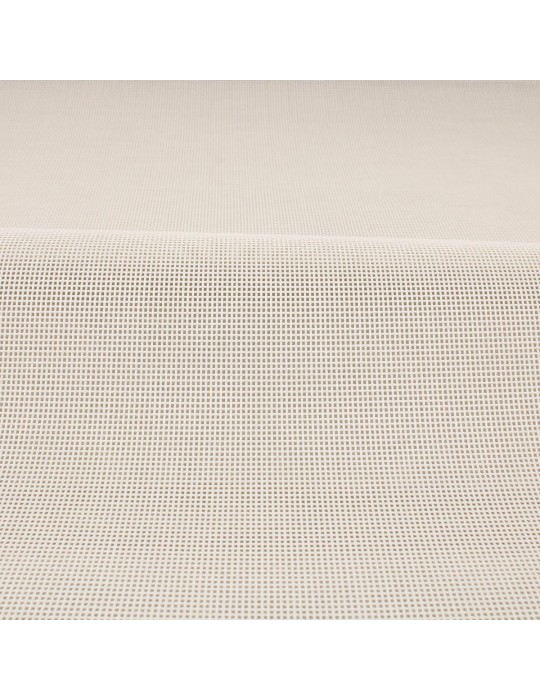 Toile grille siège extérieur blanc