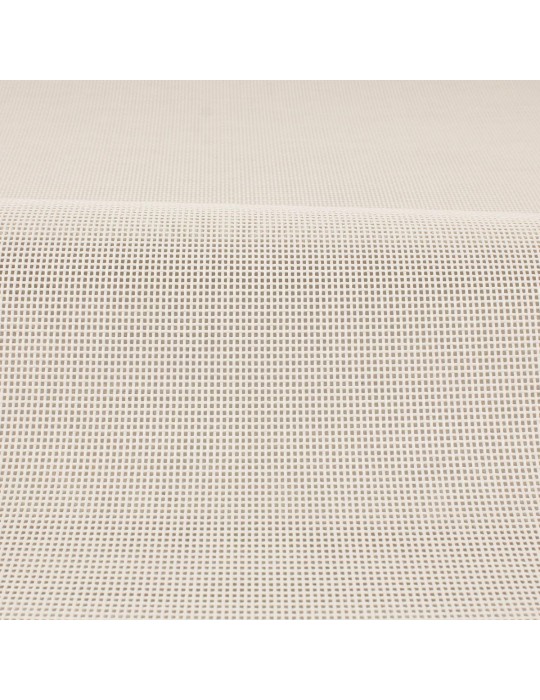 Toile grille siège extérieur blanc