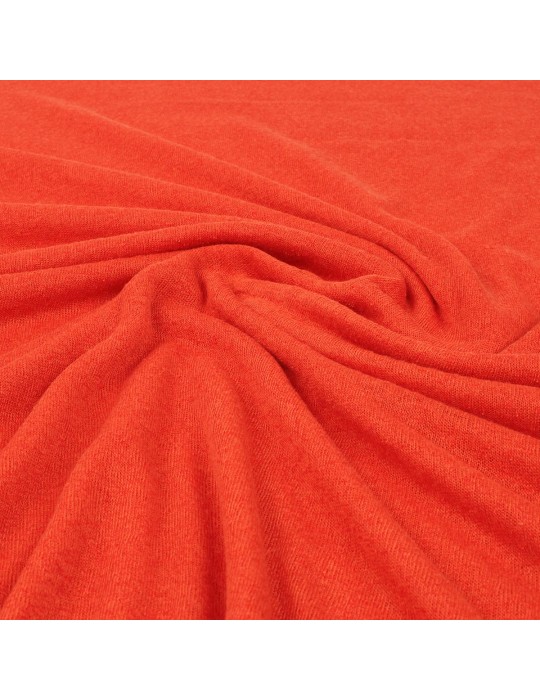 Coupon jersey uni orange 300 x 145 cm