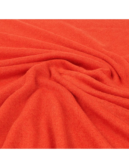 Coupon jersey uni orange 300 x 145 cm