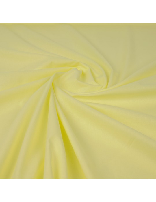 Toile à drap unie grande largeur jaune
