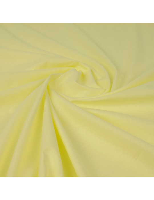 Toile à drap unie grande largeur jaune