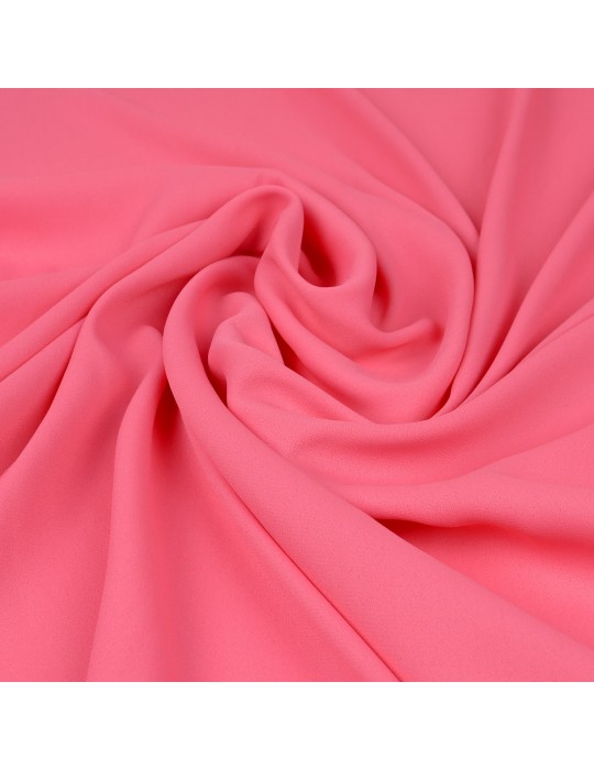 Tissu mousseline rose bonbon