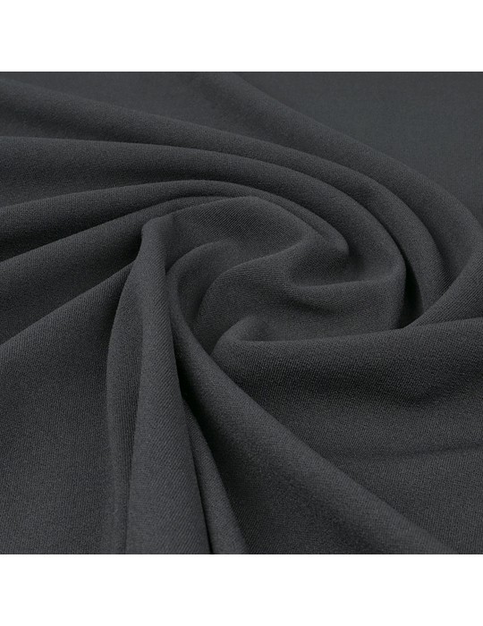 Tissu jersey uni noir