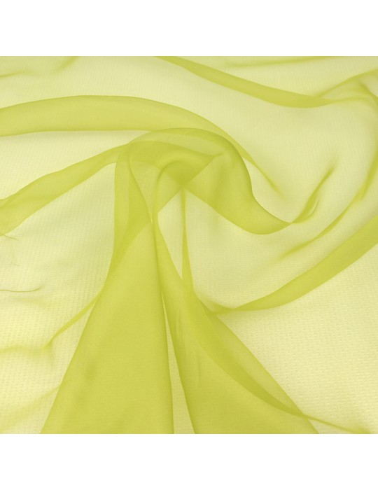 Voilage organza vert pistache