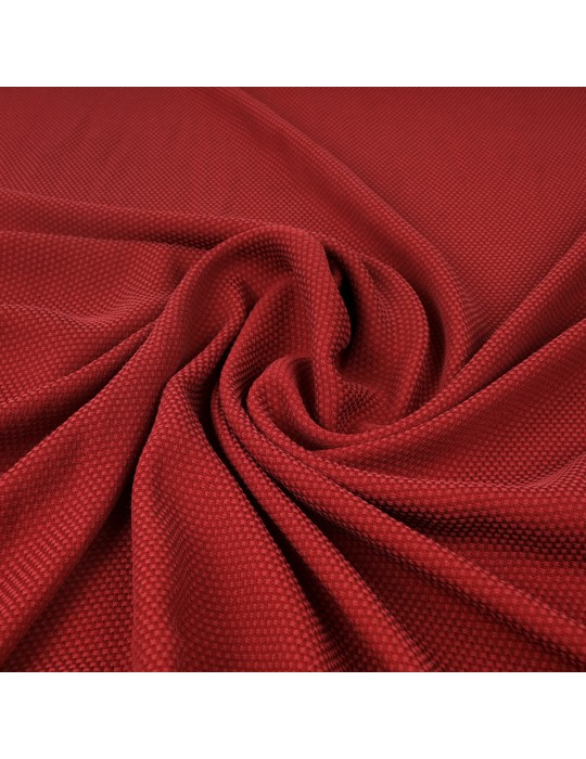 Tissu viscose bordeaux