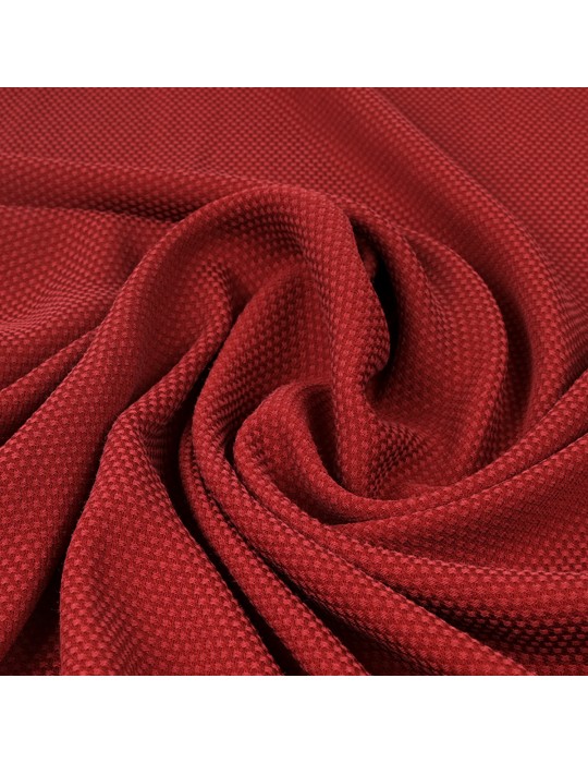 Tissu viscose bordeaux