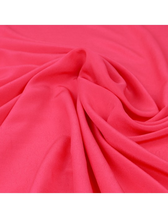 Tissu voile de viscose fuchsia