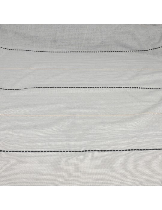 Voilage étamine 320 cm gris