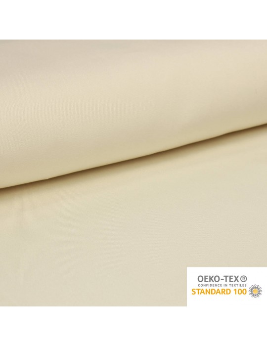 Toile à transat largeur 45cm 215gm² OEKOTEX TRAITE ANTI UV beige