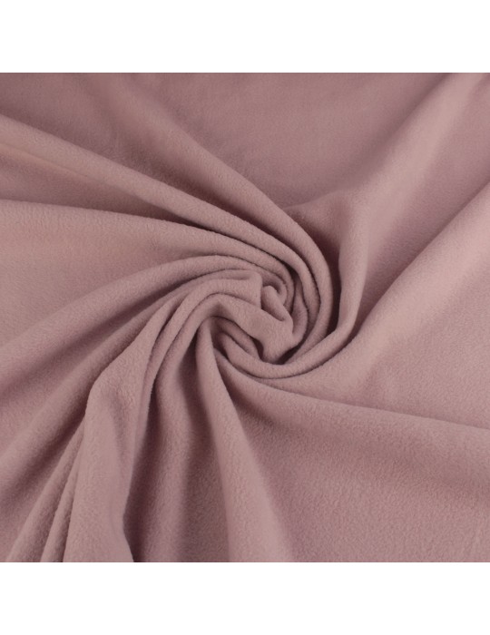 Tissu polaire uni rose