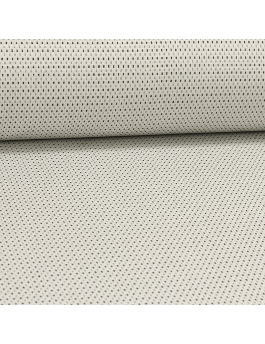 Tissu jacquard  blanc