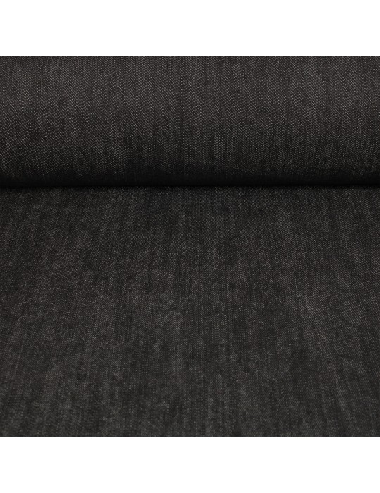 Tissu Jean Denim noir