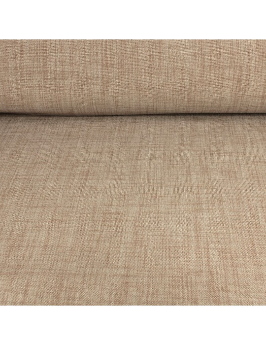 Tissu obscurcissant uni polyester 150 cm beige