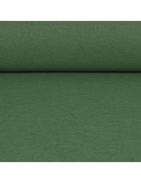 Tissu ameublement occultant uni vert