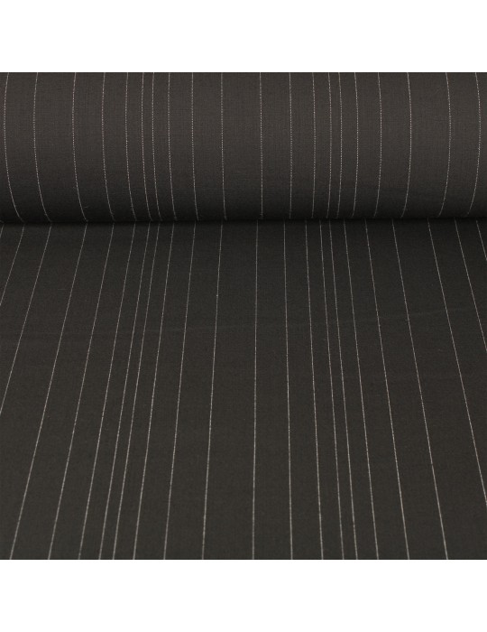 Tissu lainage noir