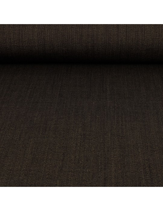 Tissu lainage marron