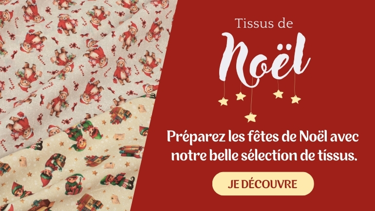 Tissus de Noël